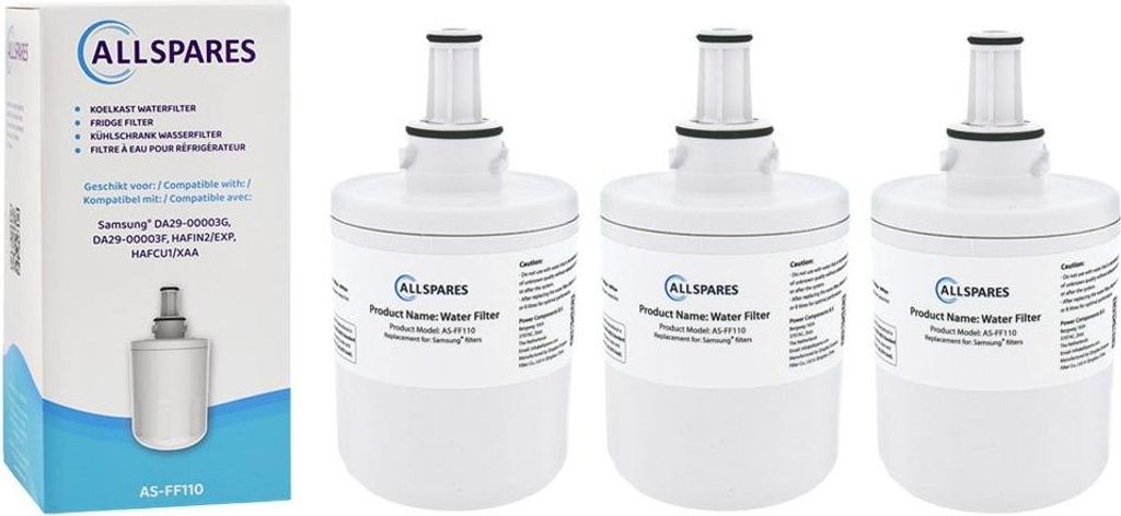 3x Samsung Wasserfilter DA29-00003F / HAFIN1 von AllSpares Produktbild 