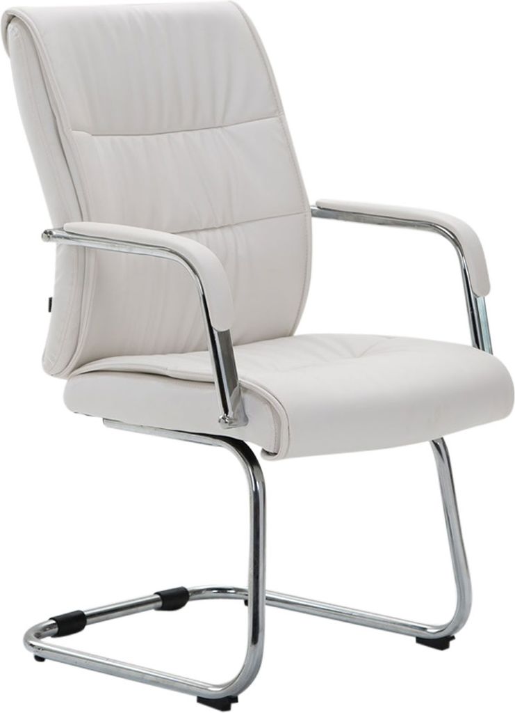 Besucherstuhl HLO-CP113 weiß