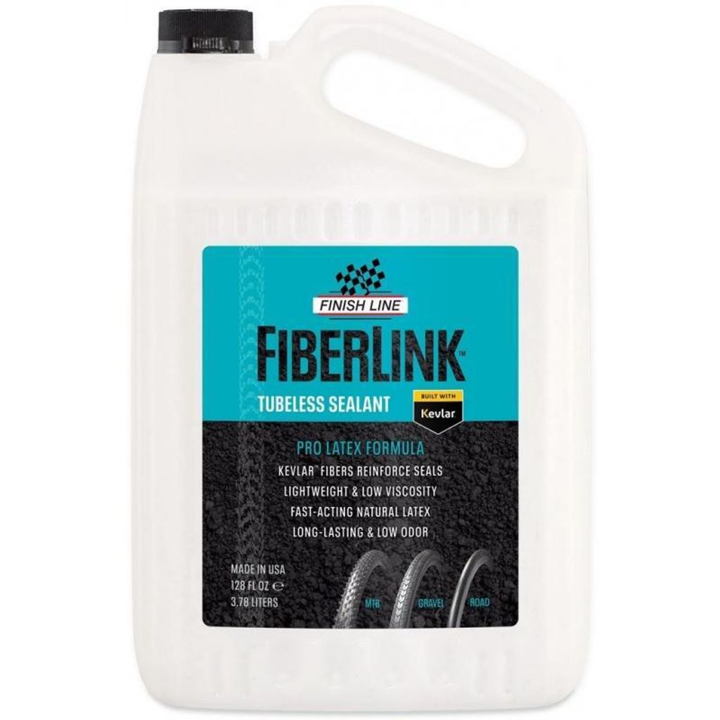 Finish Line FiberLink Pro Latex Reifendichtmittel 3,78 Liter - Tubeless Dicht...