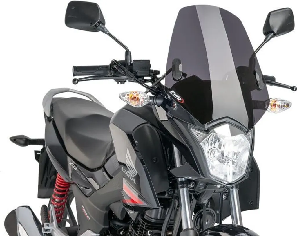Déflecteur d'air moto HONDA CB125F PUIG 7726F pour confort routier