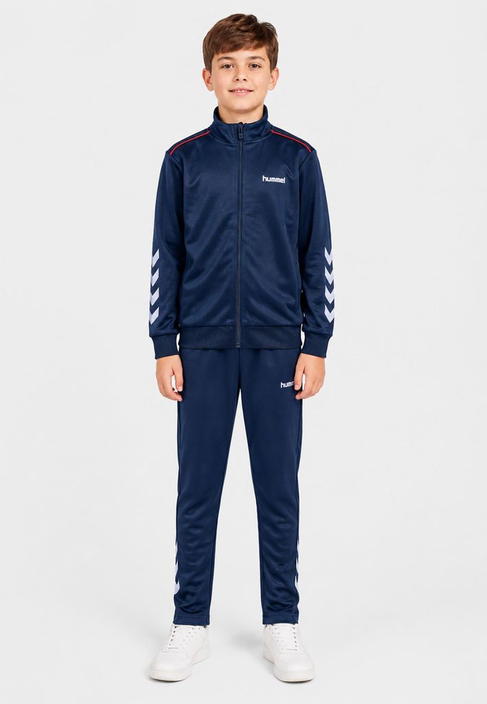 hummel  Jogginganzug Reißverschluss Stehkragen Logo Regular Produktbild 