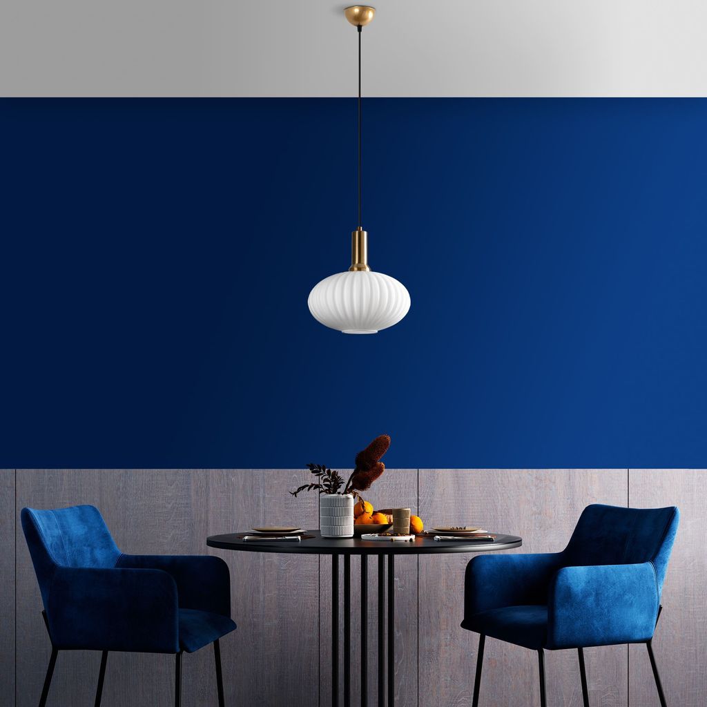 Opviq, Asker - 15181, Kronleuchter, Gold, Metallkörper, 30 x 30 x 118 cm