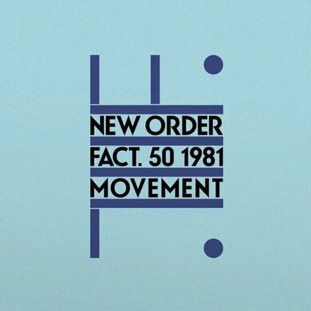 Album New Order Movement en Vinyle 180g Idéal pour Platine Hi-Fi Salon