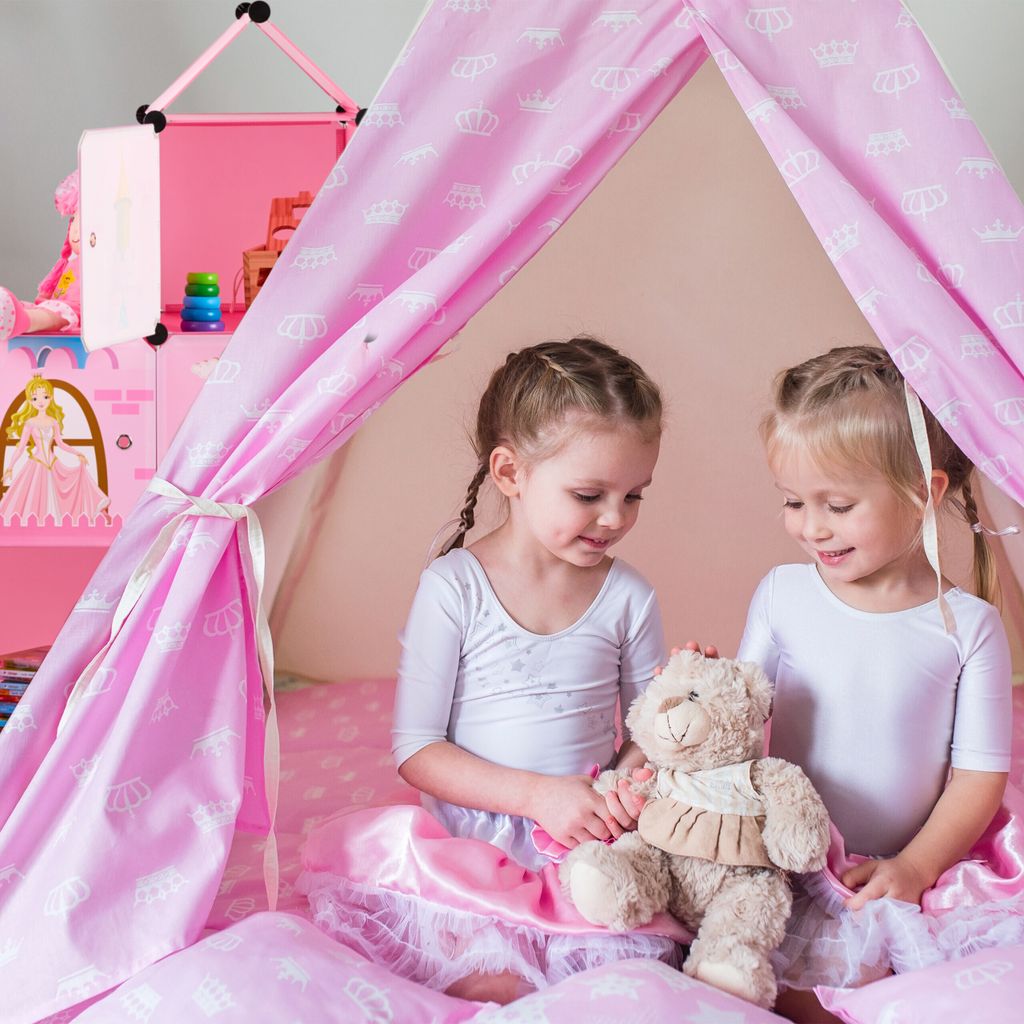 relaxdays Steckregal Kinderzimmer als Schloss Produktbild 5