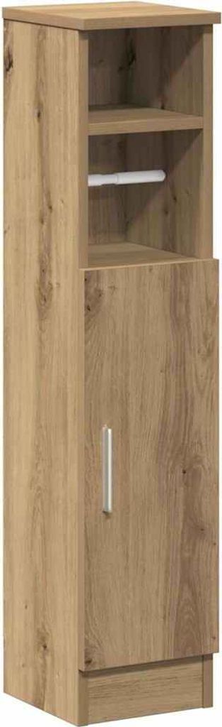 Badezimmerschrank mit Rollenhalter Artisan-Eiche 20,5x22x90 Produktbild 