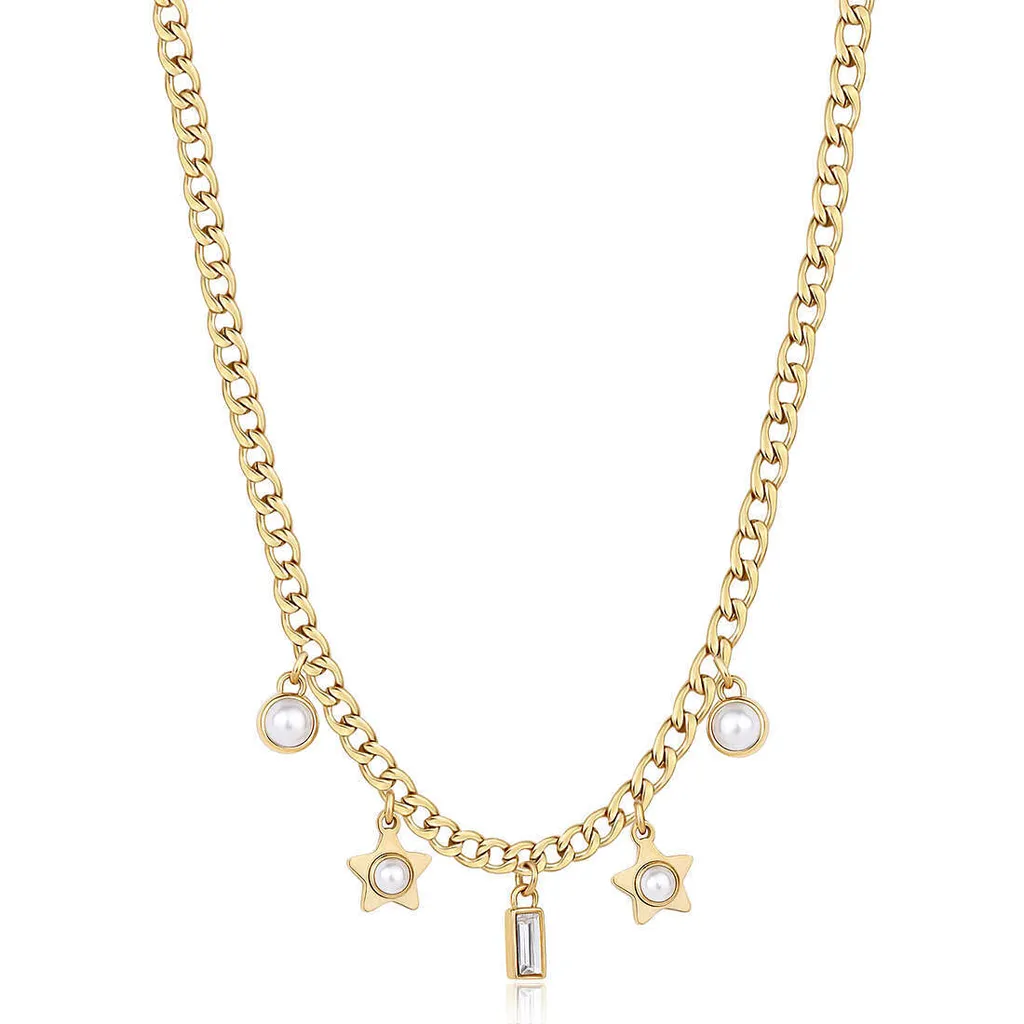Collana Sagapò Messaggio Oro: L'Essenza del Design per la Donna Moderna
