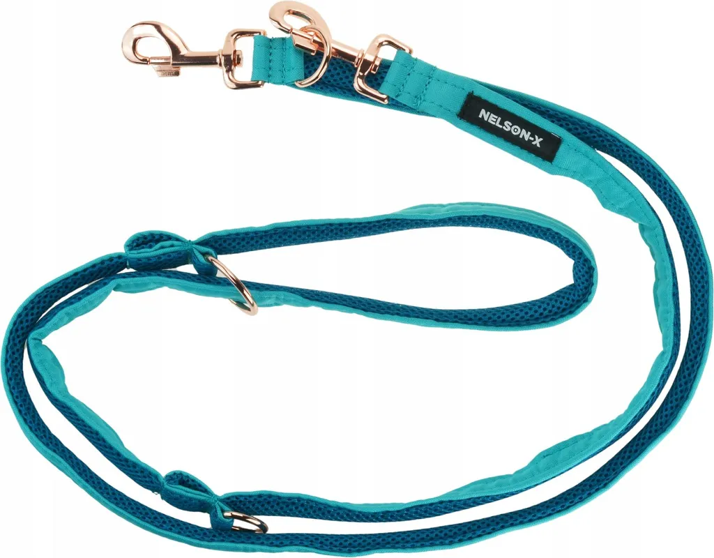 Nelson-X Goldie Cordino Retrattile 2,5m x 2,5cm Moschettone Rinforzato