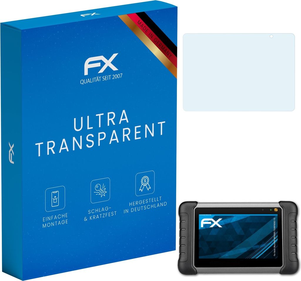 atFoliX FX-Clear 2x Schutzfolie kompatibel mit Autel MaxiPRO MP808S-TS/MP808Z-TS Displayschutzfolie