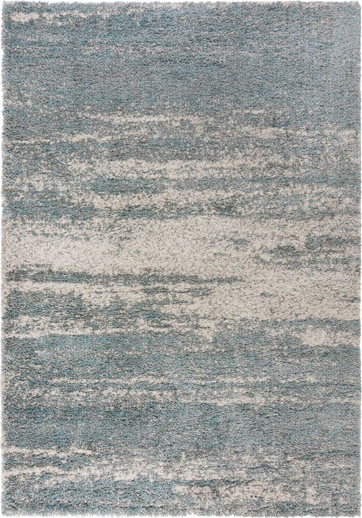 KADIMA DESIGN SENEGAL OMBRE 80 x 150 Blau Farbe Rechteckig Indoor Teppich