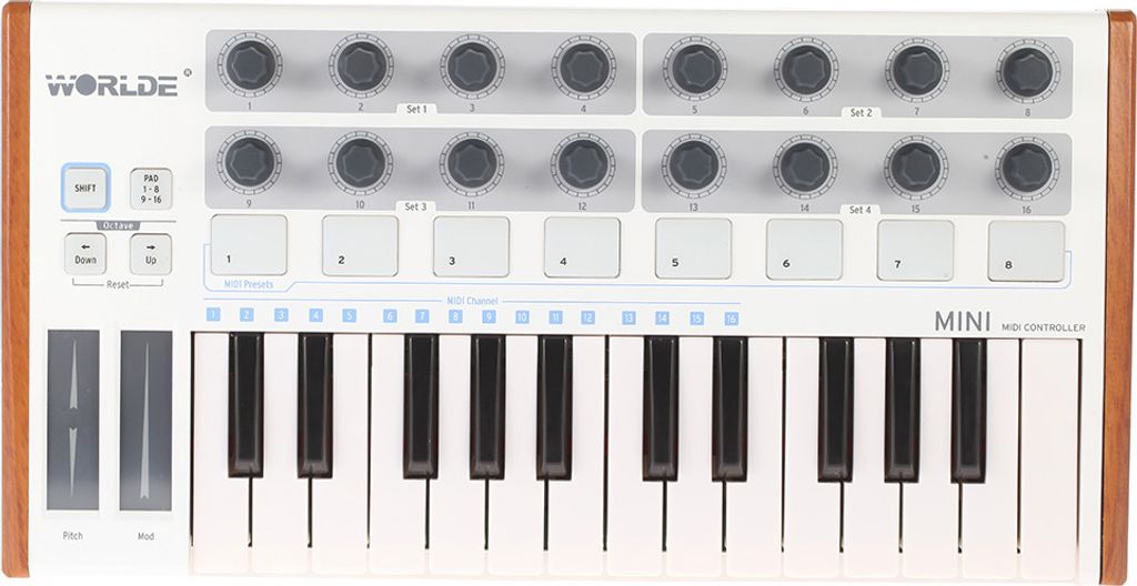 Worlde Ultra-Portable Mini Professional Produktbild 