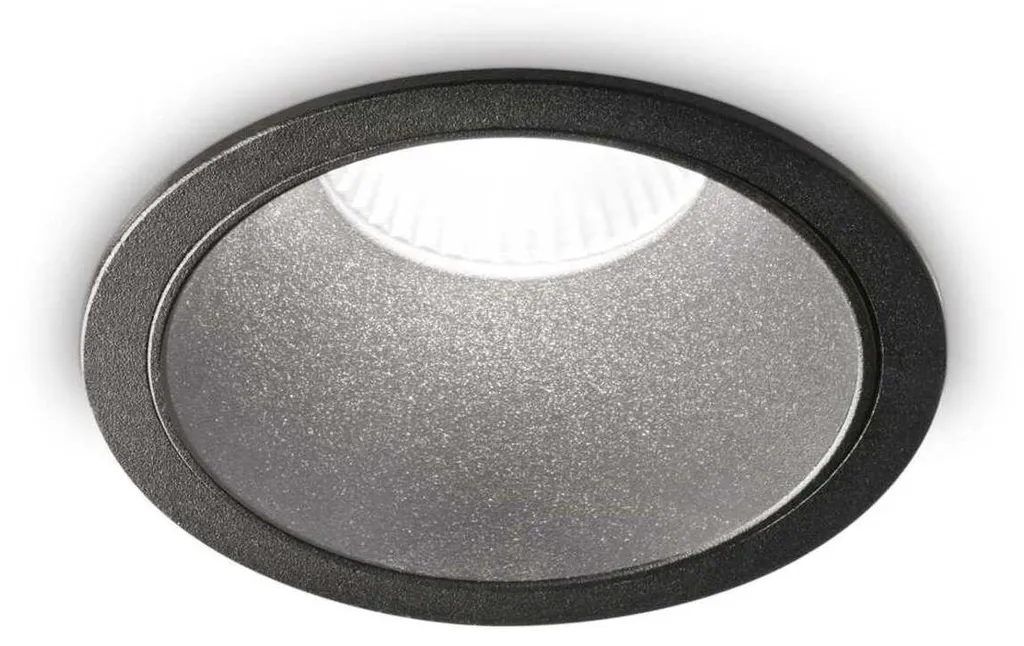 Spot LED puissant 850 lm Ideal Lux GAME ROUND noir 4000K haute qualité