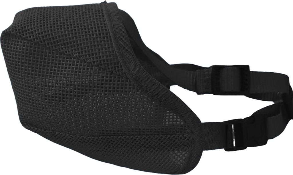 Maulkorb für Hunde, verstellbar, weiches Netzgewebe, für kleine, mittelgroße und große Hunde, verhindert Beißen und Kauen, atmungsaktiver Maul...