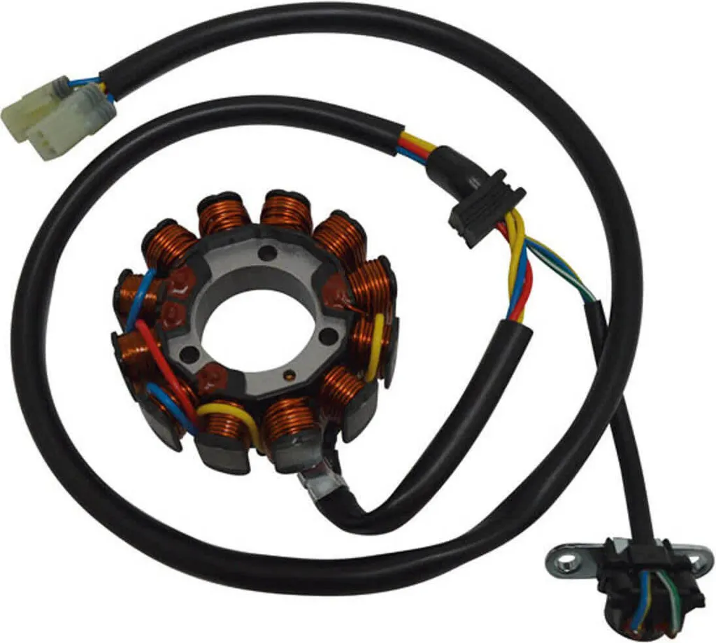 Stator SGR 12 pôles avec collecteur pour HONDA CRF X 450 - Qualité OEM