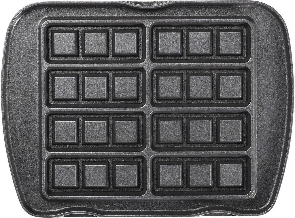 Set 2 Piastre Lagrange 010622 per 8 Mini Gaufres | Qualità Premium