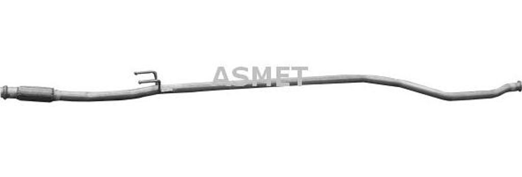 ASMET 8080 Abgasrohr OE 1717S3 kompatibel mit 206