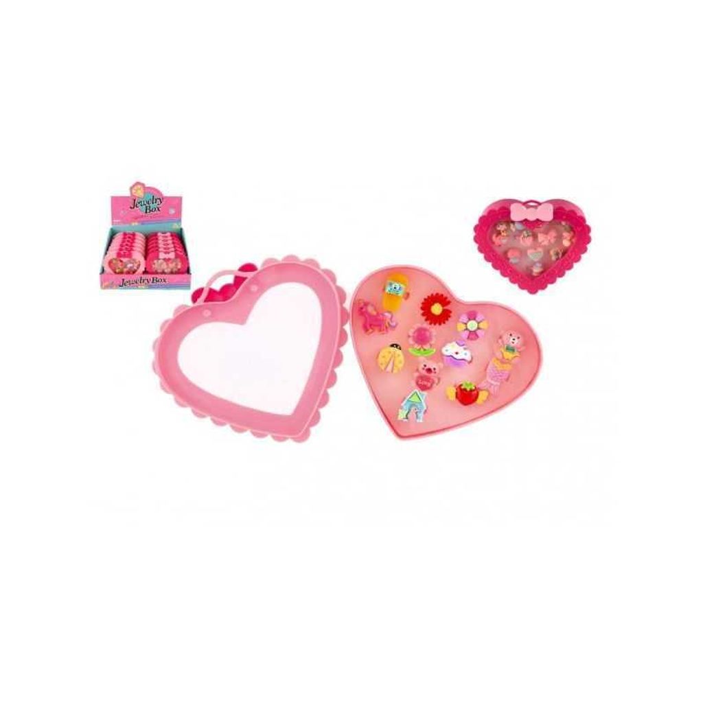 Ringe / Ringset 12er Set Größe 2 Typen in Plastikbox Produktbild 
