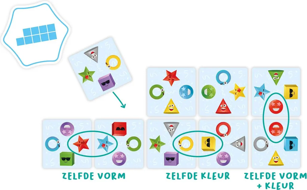 Asmodee Pattern Party Jeu de cartes de rapidité et d'observation fun - 2