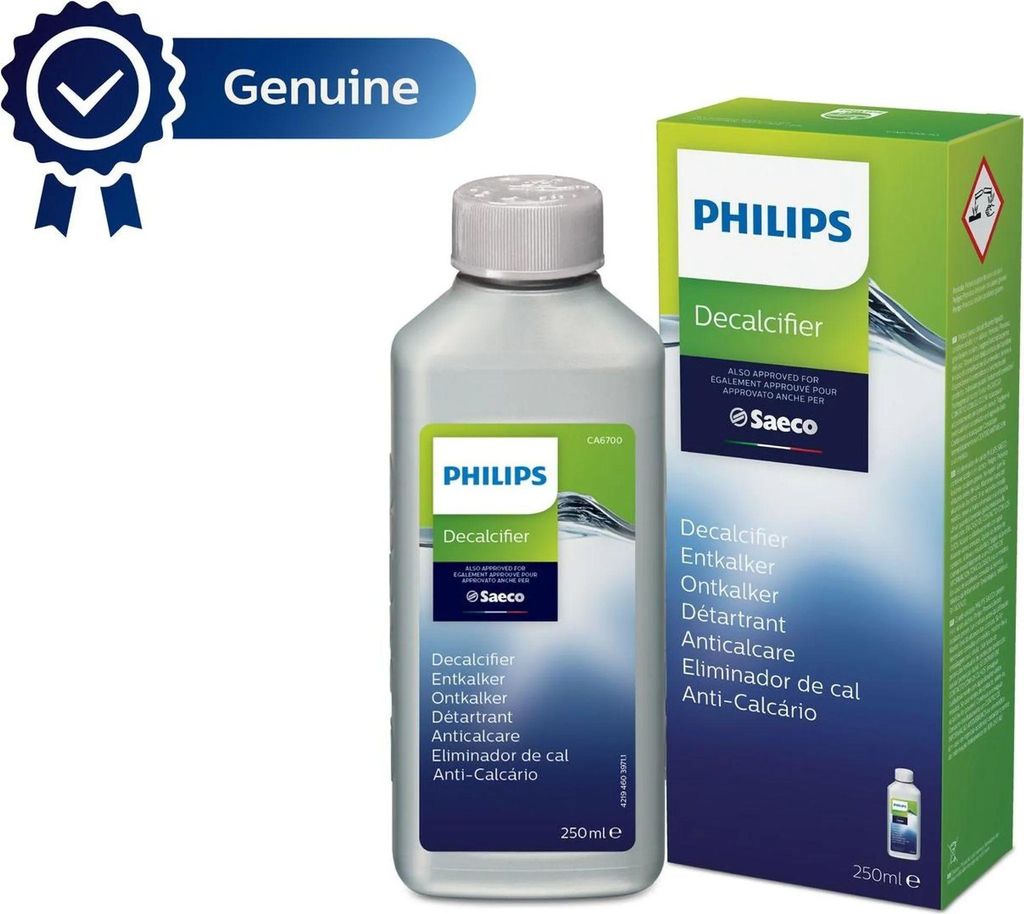 Philips 1 descaling cycle prolong machine lifetime Improves Immagine del prodotto 