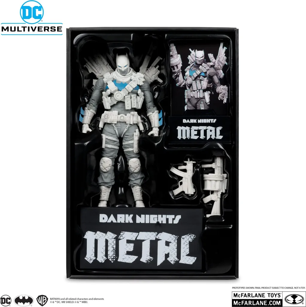 Statuette articulée DC Multiverse The Grim Knight version Collector 18cm