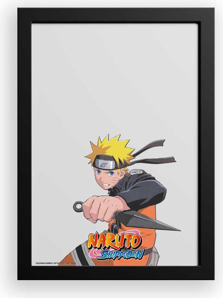 Naruto - Nadruk Led W Ramce 28X20X5Cm