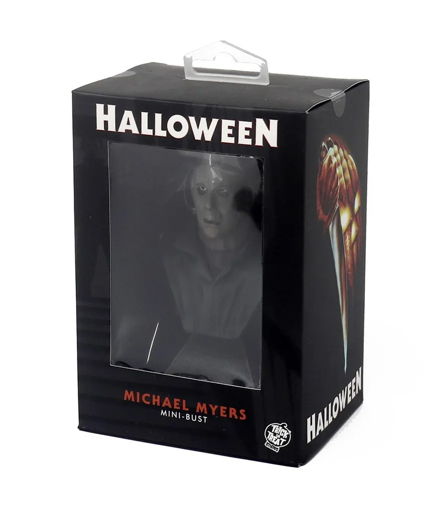 Michael Myers Halloween 1978 Mini-Büste Finition Artisanale Peinte Main - 3