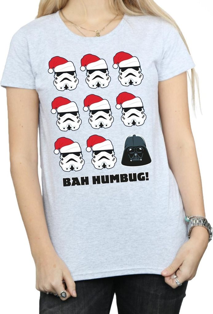 Star Wars - "Humbug" T-Shirt für Damen BI41245 (L) (Grau)