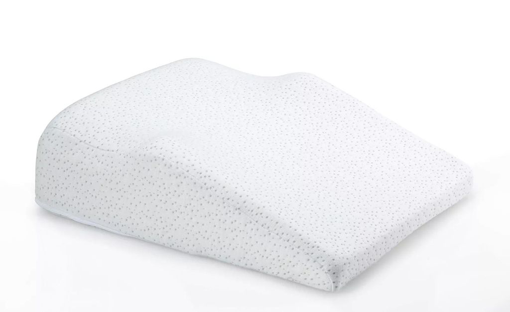 Orbisana Ergonomisches Stütz Rückenkeilkissen 3in1 - Ergonomisches Sitzkissen mit Memory Foam und waschbarem Polyester-Bezug als Matratzen Erhöh...