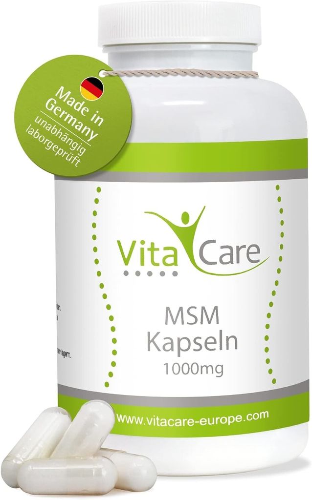 Complément alimentaire VitaCare MSM, capsules, 120 capsules Image du produit 