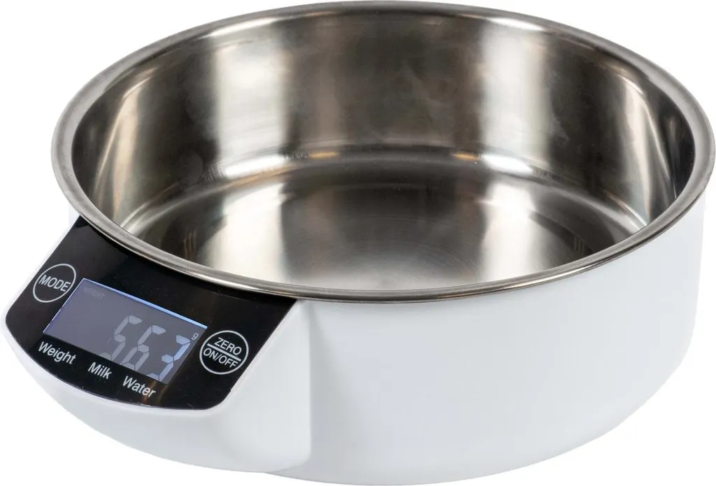 Duvo+ Gamelle avec Balance Intégrée pour Chats - Pesage Précis 5kg Max