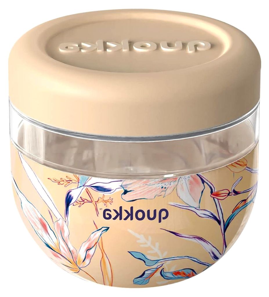 Bubble Vintage Floral | Essenshälter Aus Ms Mit Silikonhülle 770 Ml