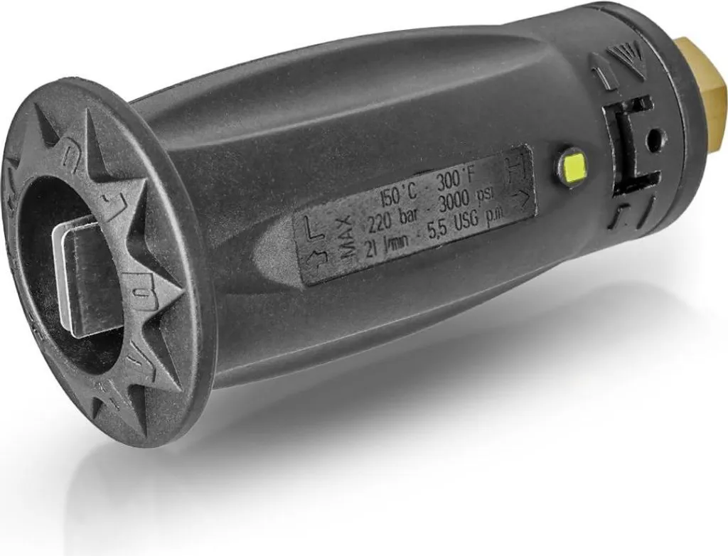 Ugello MTM DUALJET 035 Giallo 1/4" - Ricambio Professionale Inox