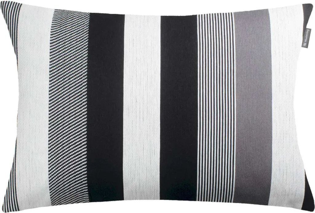 Rénovez vos coussins avec la housse STRIPE Gris 40x60 cm Musterring