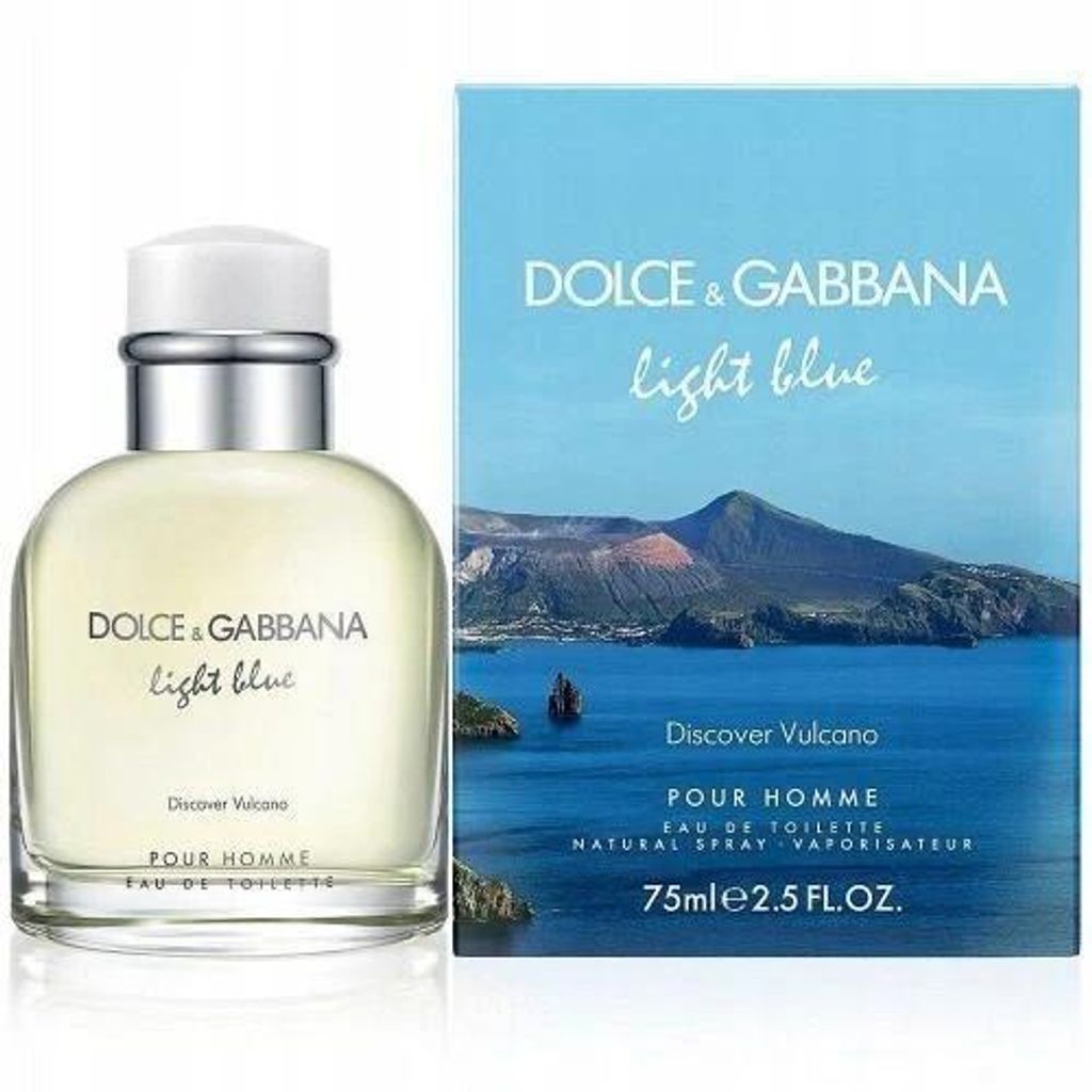 Dolce Gabbana Light Blue Discover Vulcano Pour Homme EdT 75 ml