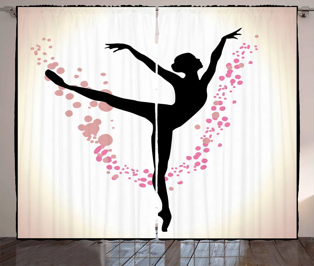Tenda Cameretta Ballerina ABAKUHAUS 280x175 - Lavabile e Resistente
