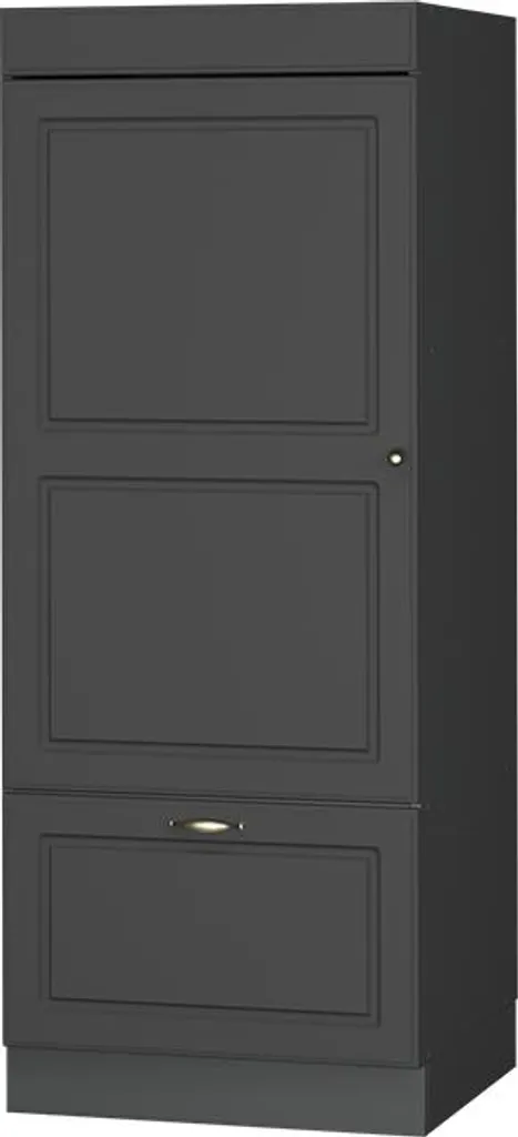 Armoire micro-ondes Vicco Fame-Line Anthrazit-Gold 60cm Model 56801