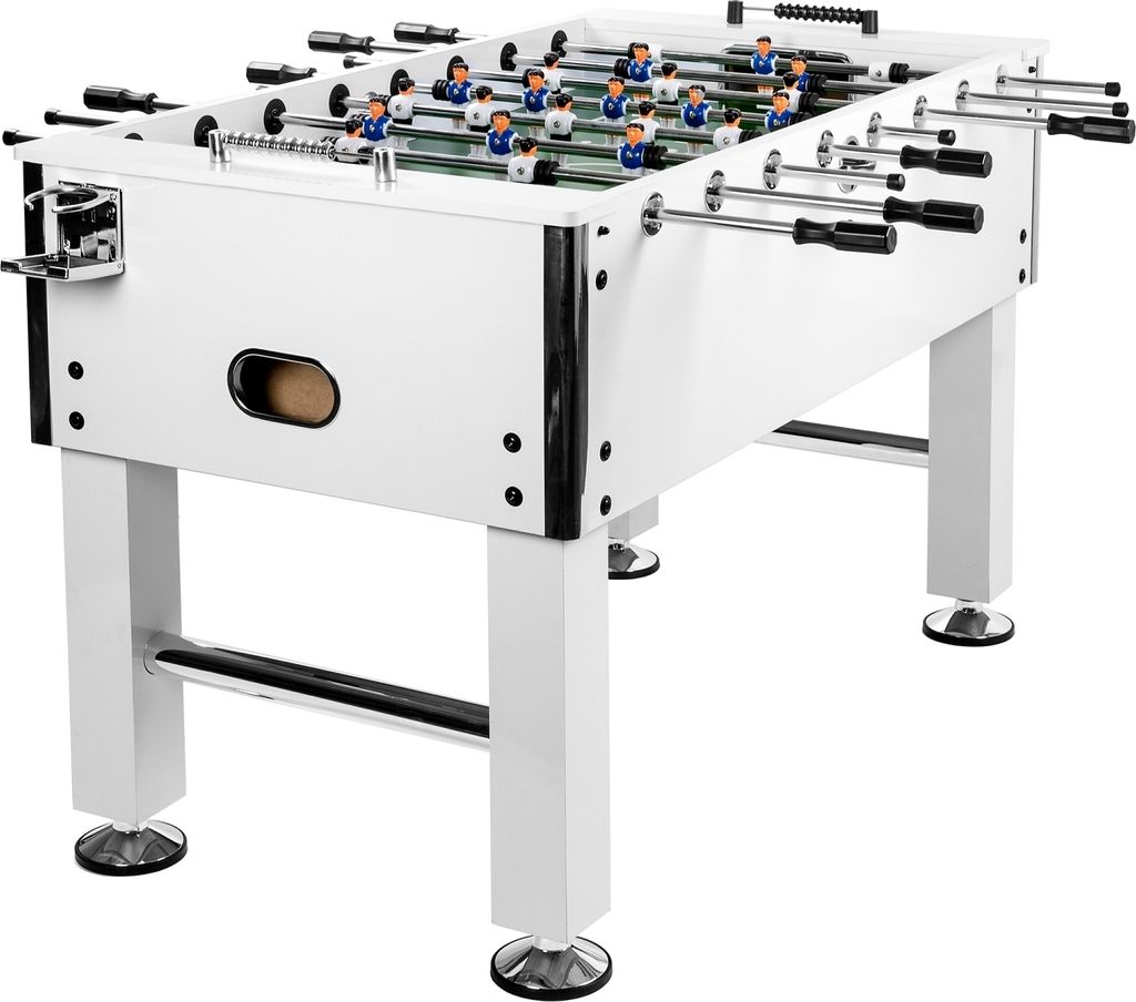 Profi Tischfussball "Leeds", Tischkicker, Weiß Produktbild 8