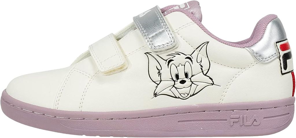 Fila Crosscourt 2 NT Tom und Jerry Kinderschuhe mit Klettverschluss 31