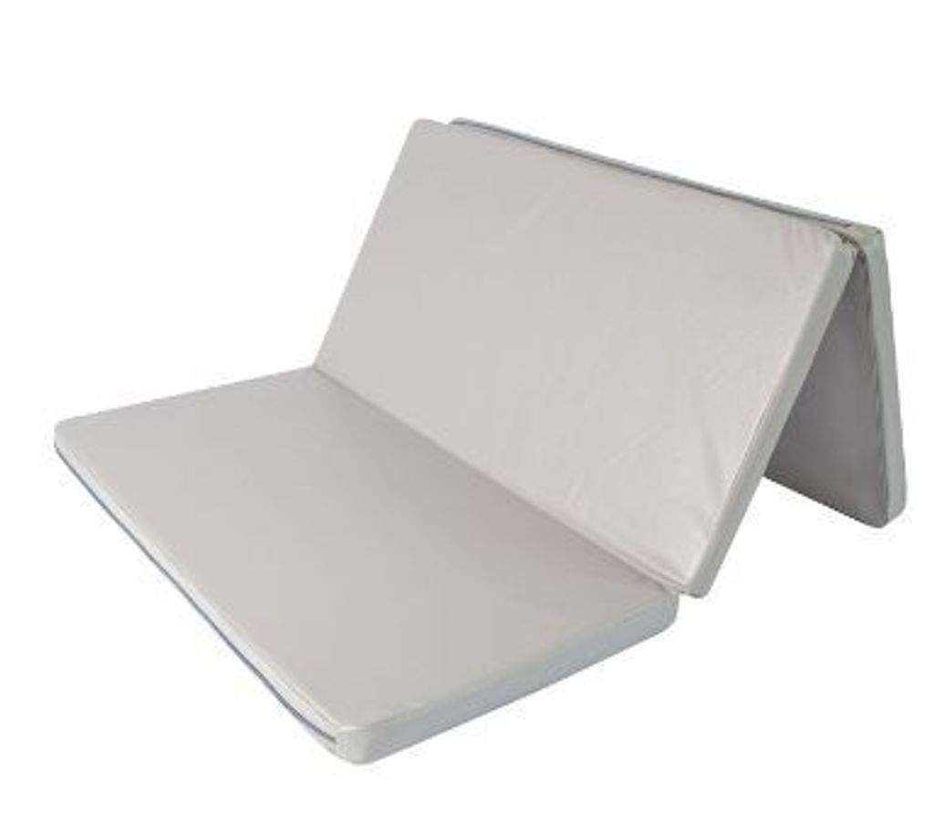 Gamma gymnastiekmatras, 150x100x10 cm, drieledig, grijs Productafbeelding 