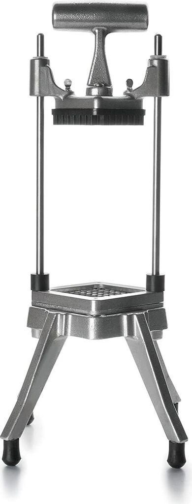 Lacor 60511 - Cortaverduras -Maschine, geschmiedetes Aluminium. Gummibeine. Robustes und ergonomisches Design