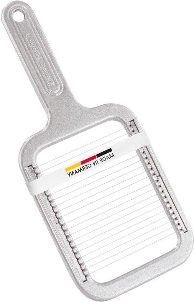 Aluminium-Mozzarella-Schneider - effizient - 1 Stück - Silber - Aluminium/Stahl