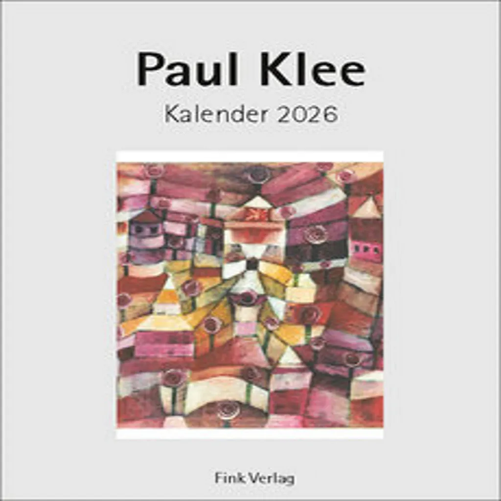 Calendrier 2026 Paul Klee : Papier Haute Qualité et Reproductions d'Art