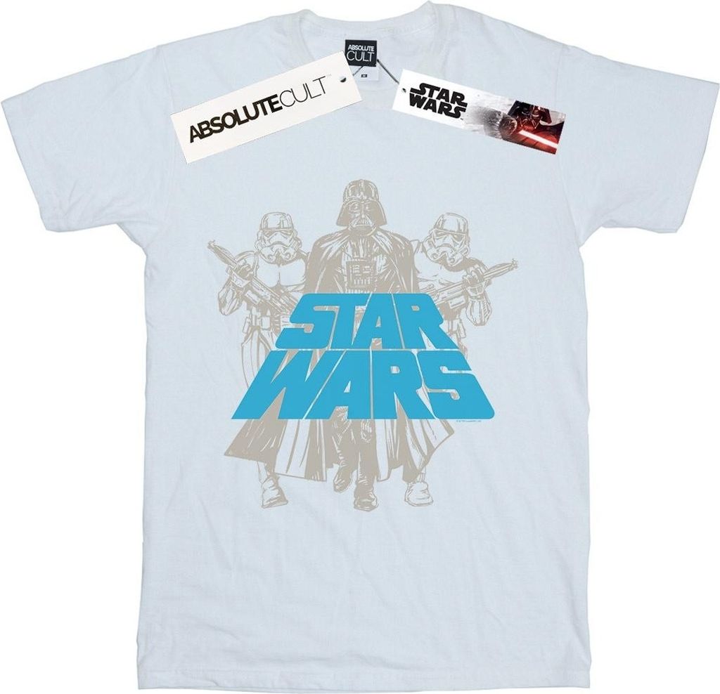 Star Wars - "Empire" T-Shirt für Herren BI46692 (L) (Weiß)