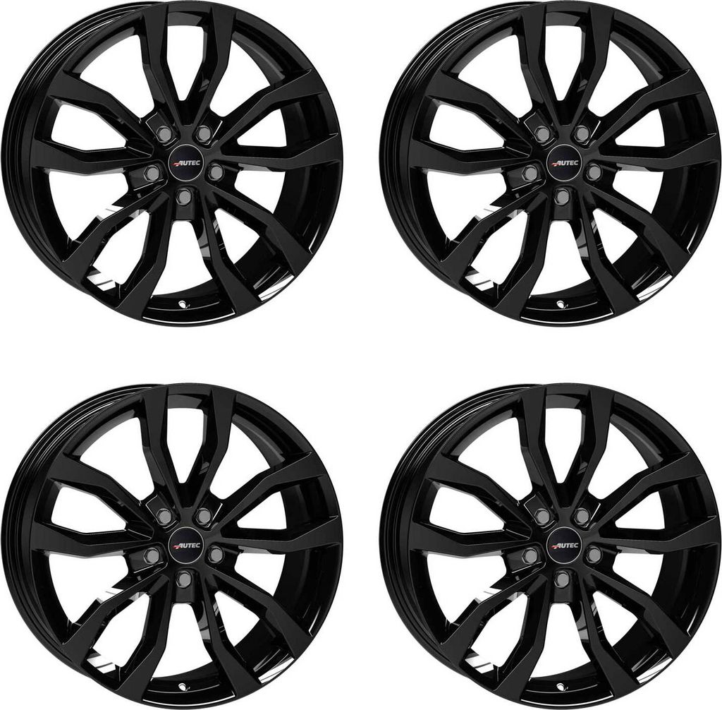 Autec Felgen UTECA 9.5x19 ET 42 5x112 Schwarz 4-U9519425075133 kompatibel mit Mercedes-Benz E EQE