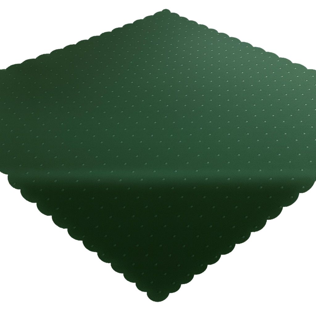 Tischdecke 90 x 90 cm in Dunkelgrün für Esstisch & Küche Produktbild 