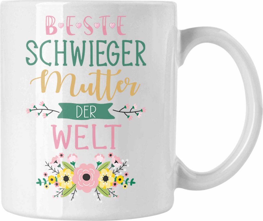 Trendation - Beste Schwiegermutter Der Welt Tasse Geschenk Produktbild 