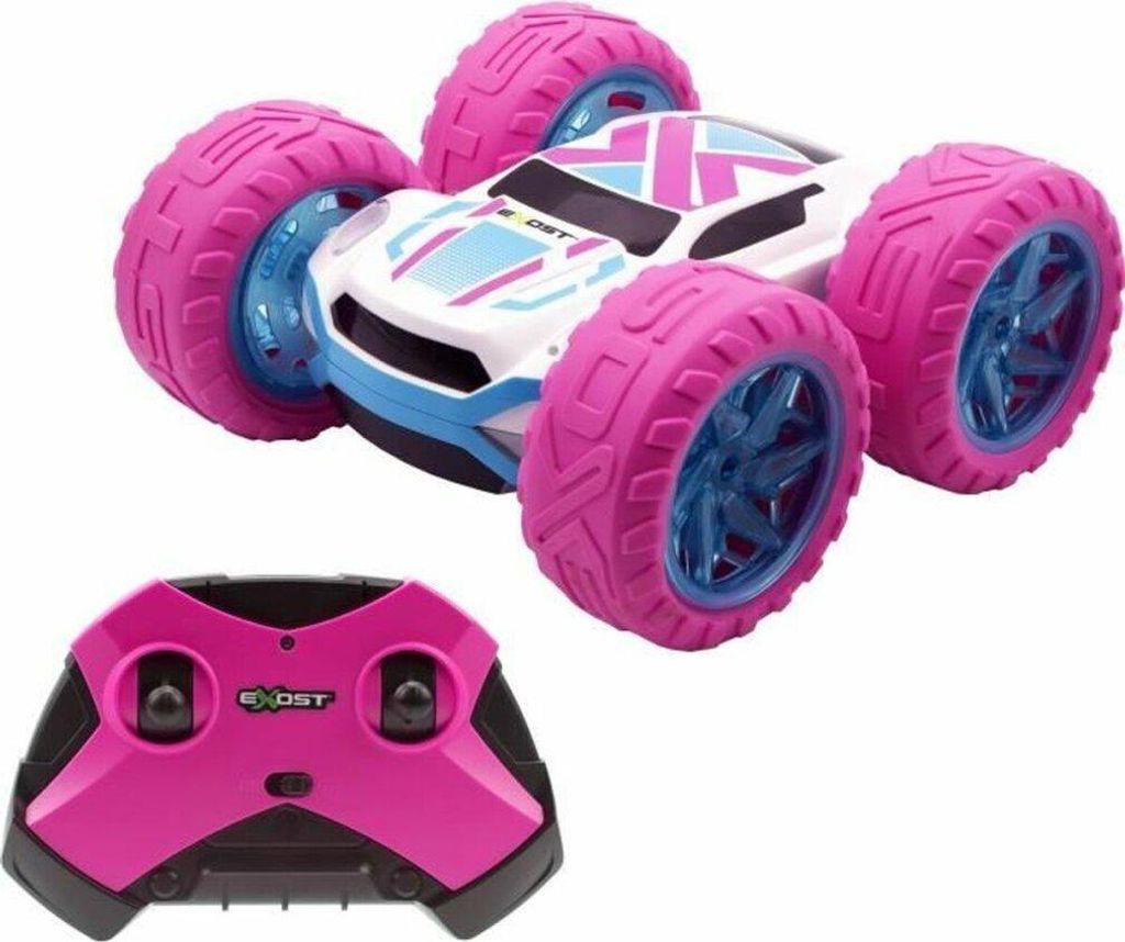 Ferngesteuertes Auto – SILVERLIT – 360 CROSS FLASH PINK – 2,4 GHz – Maßstab 1:18