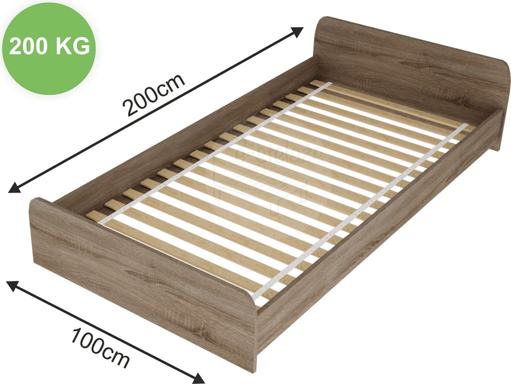 e-stelaze Laťový rošt 100 x 200 cm Obrázek produktu 4