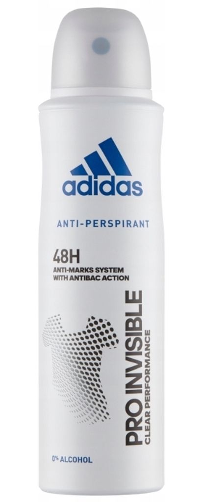 Adidas Pro Invisible Clear Performance Antiperspirant Deodorant 5oz