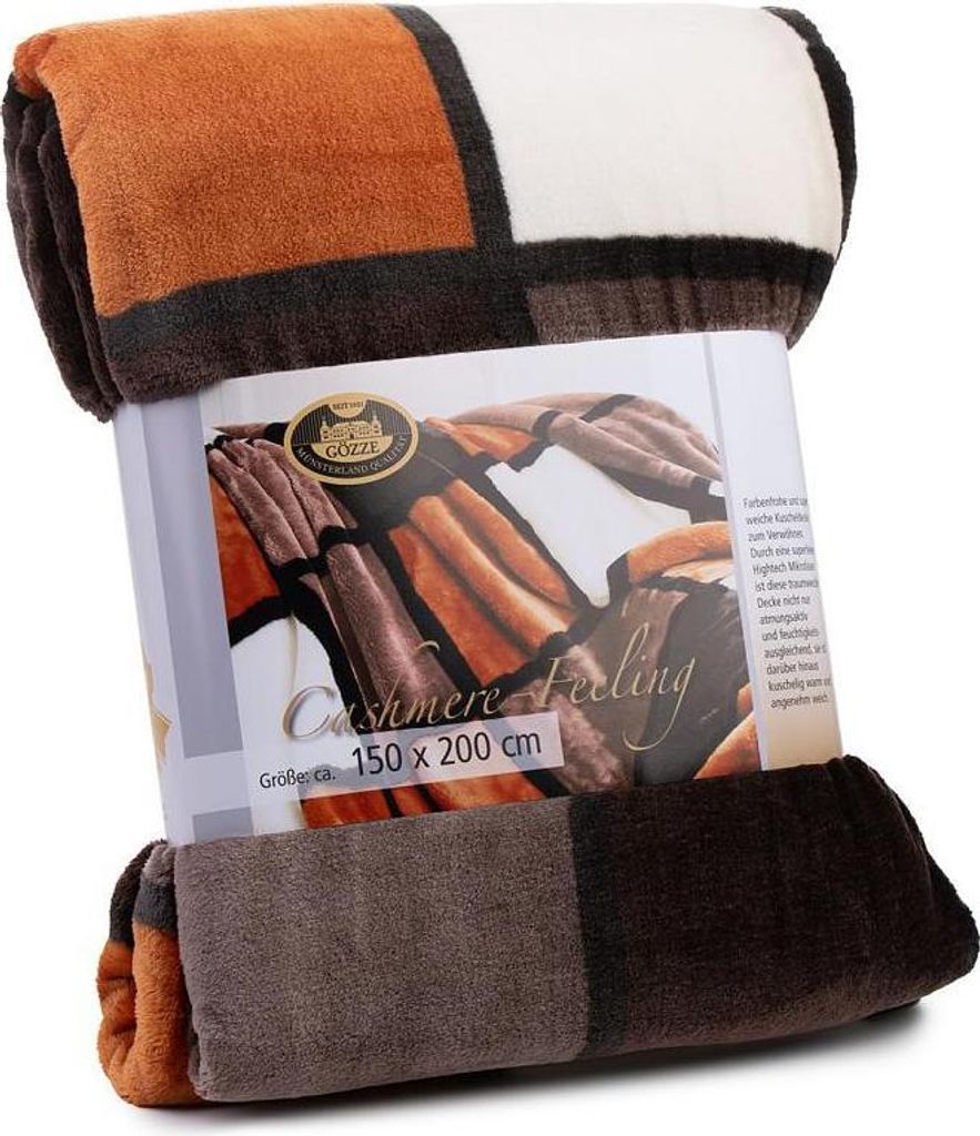 Wohndecke Cashmere-Feeling Antigua W.F.Gözze