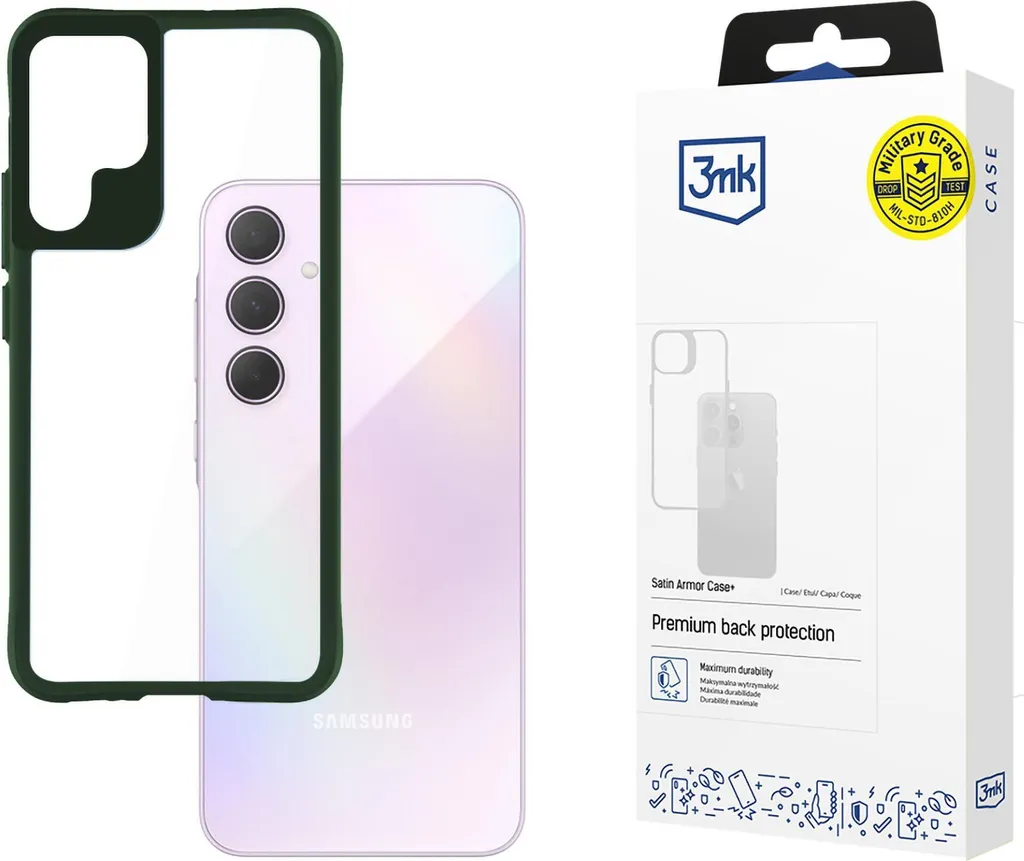 Custodia Protettiva Samsung A35 5G Verde 3MK - Miglior Rapporto Qualità/Prezzo
